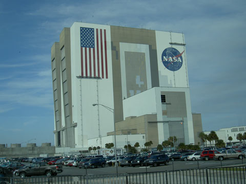 Das NASA Gebäude in Florida