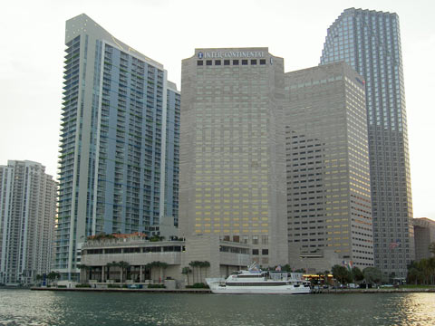 Das Hotel Inter Continental in Miami Florida